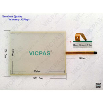 6AV6644-0AB01-2AX0 MP 377 15 Réparation de vitres d&#39;écrans tactiles